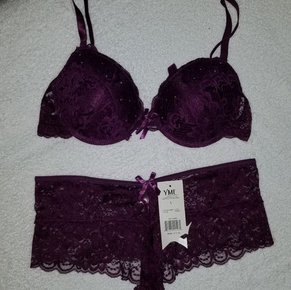YMI Other - PURPLE PANTY SET